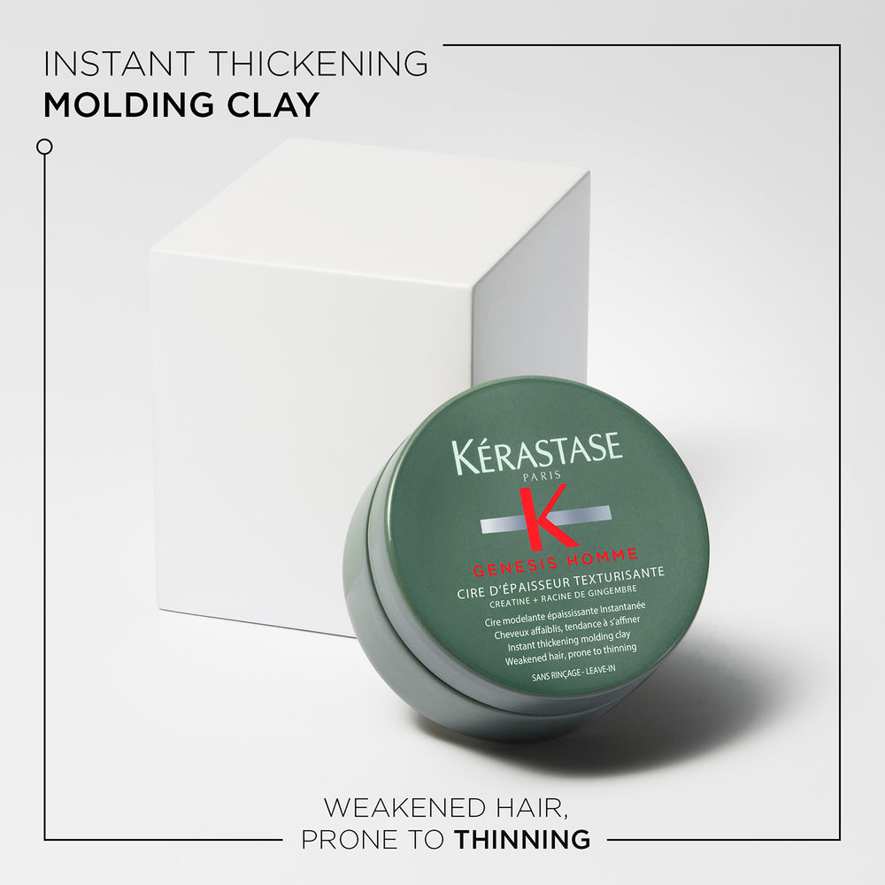 Kérastase Genesis Homme Instant Thickening Molding Clay 75ml - Additional 1