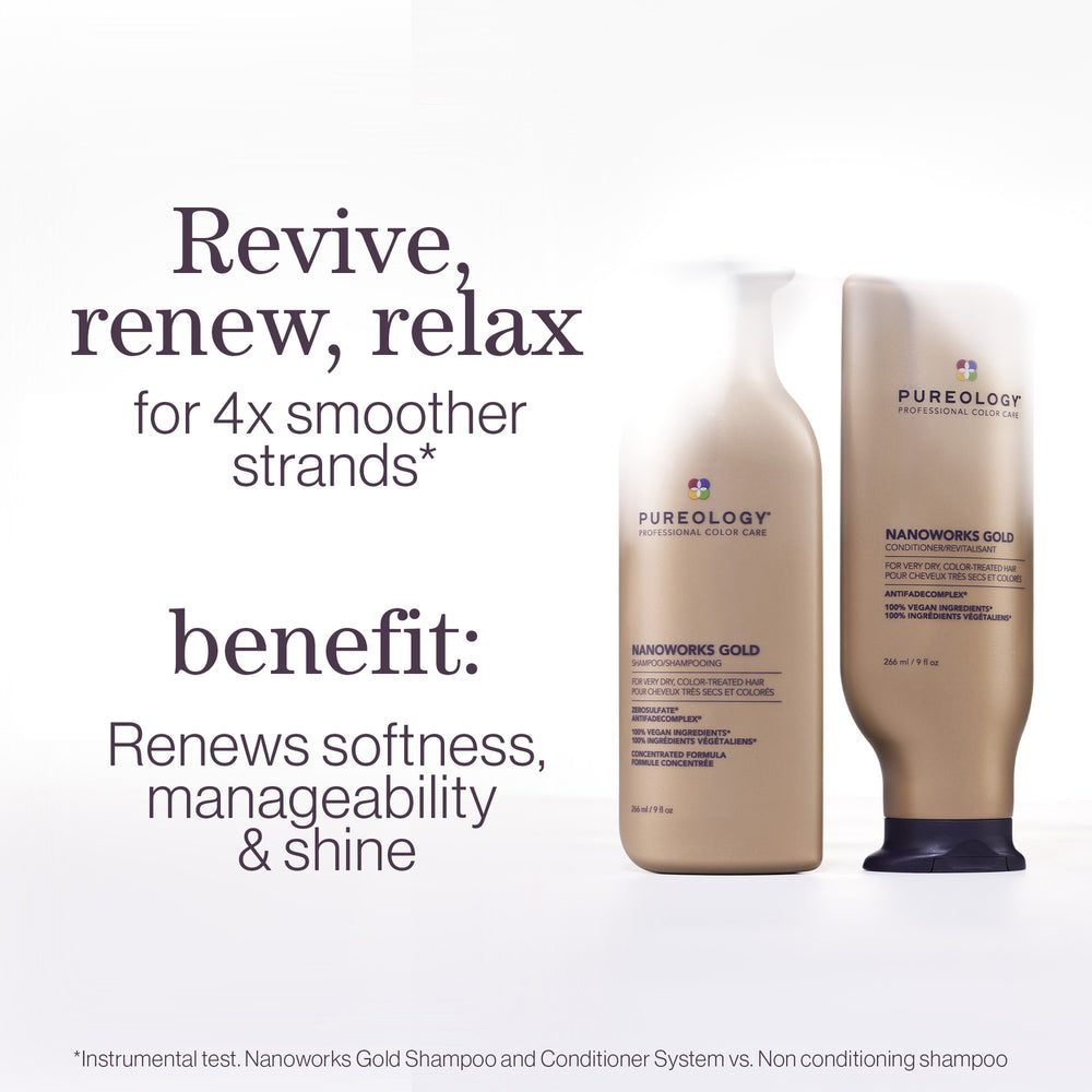 Pureology Nanoworks Gold Conditioner 1000ml - Additional 4