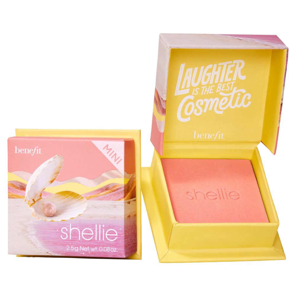 benefit WANDERful World Blush Mini Shellie Warm-Seashell Pink Blush 2.5g - Extra