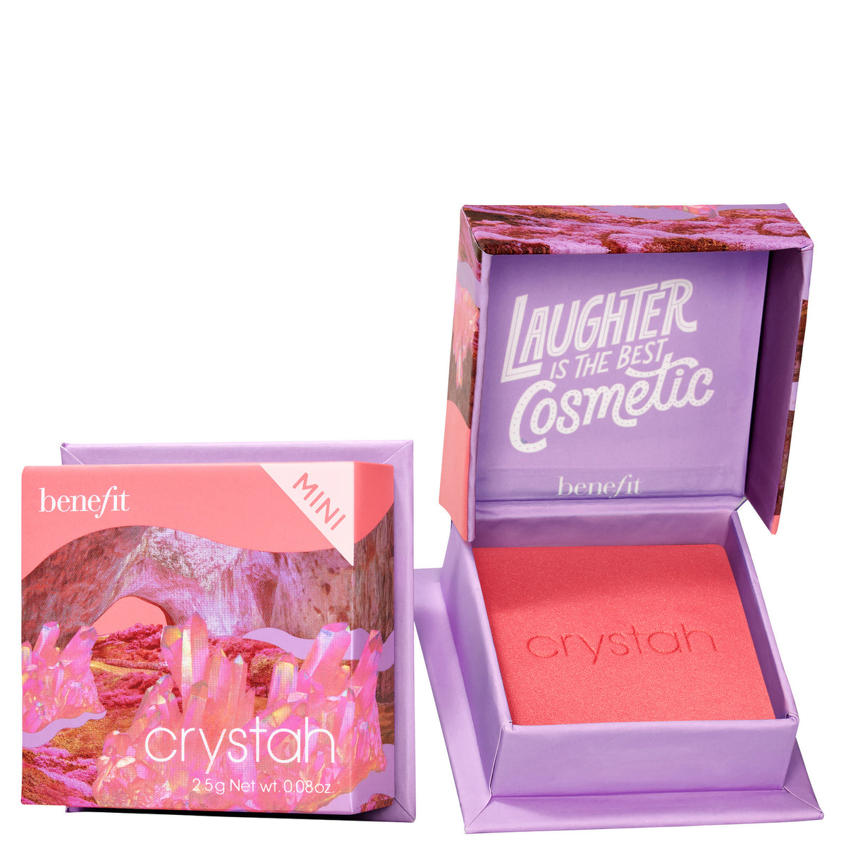 benefit WANDERful World Blush Mini Crystah Strawberry Pink Blush 2.5g