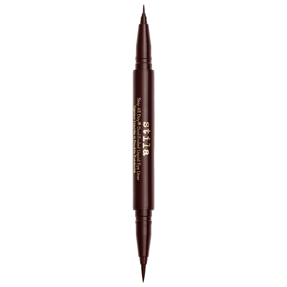 Stila Stay All Day Dual-Ended Waterproof Liquid Eye Liner Dark Brown 1ml - Extra