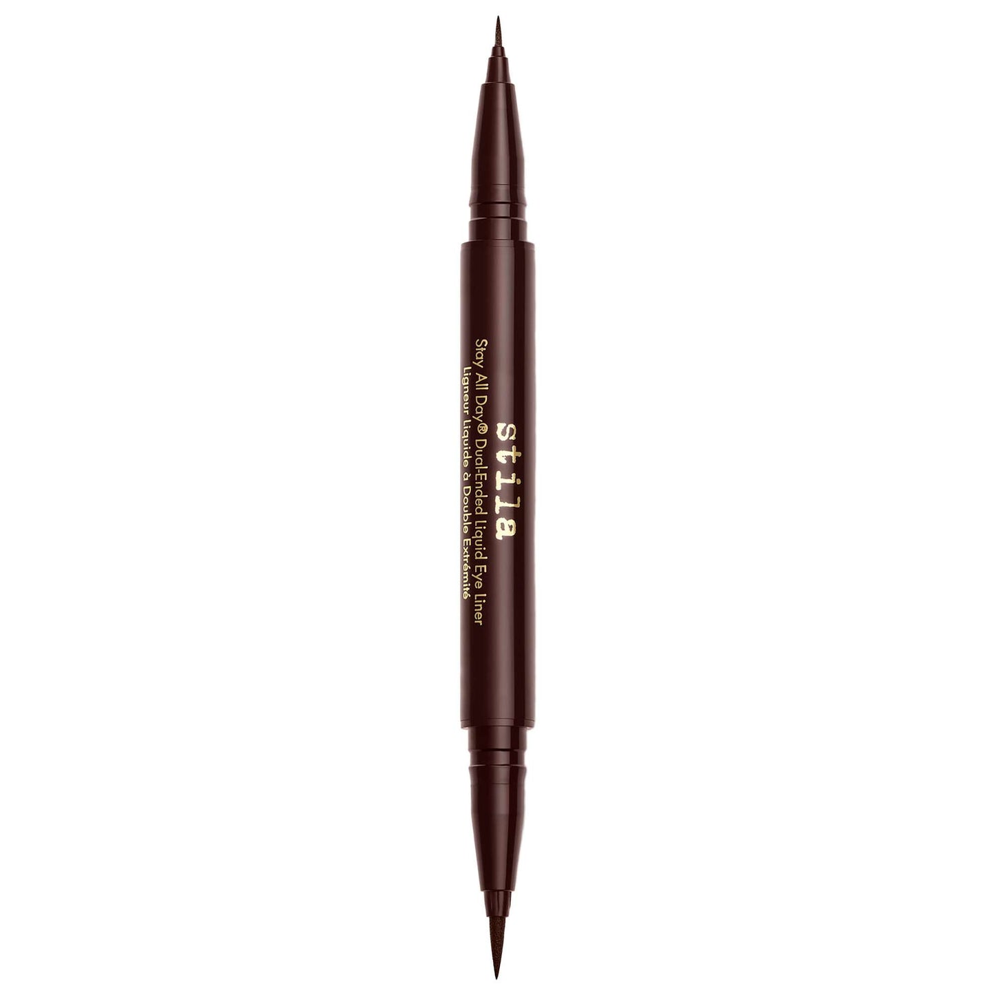 Stila Stay All Day Dual-Ended Waterproof Liquid Eye Liner Dark Brown 1ml - Extra