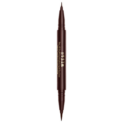 Stila Stay All Day Dual-Ended Waterproof Liquid Eye Liner Dark Brown 1ml - Extra