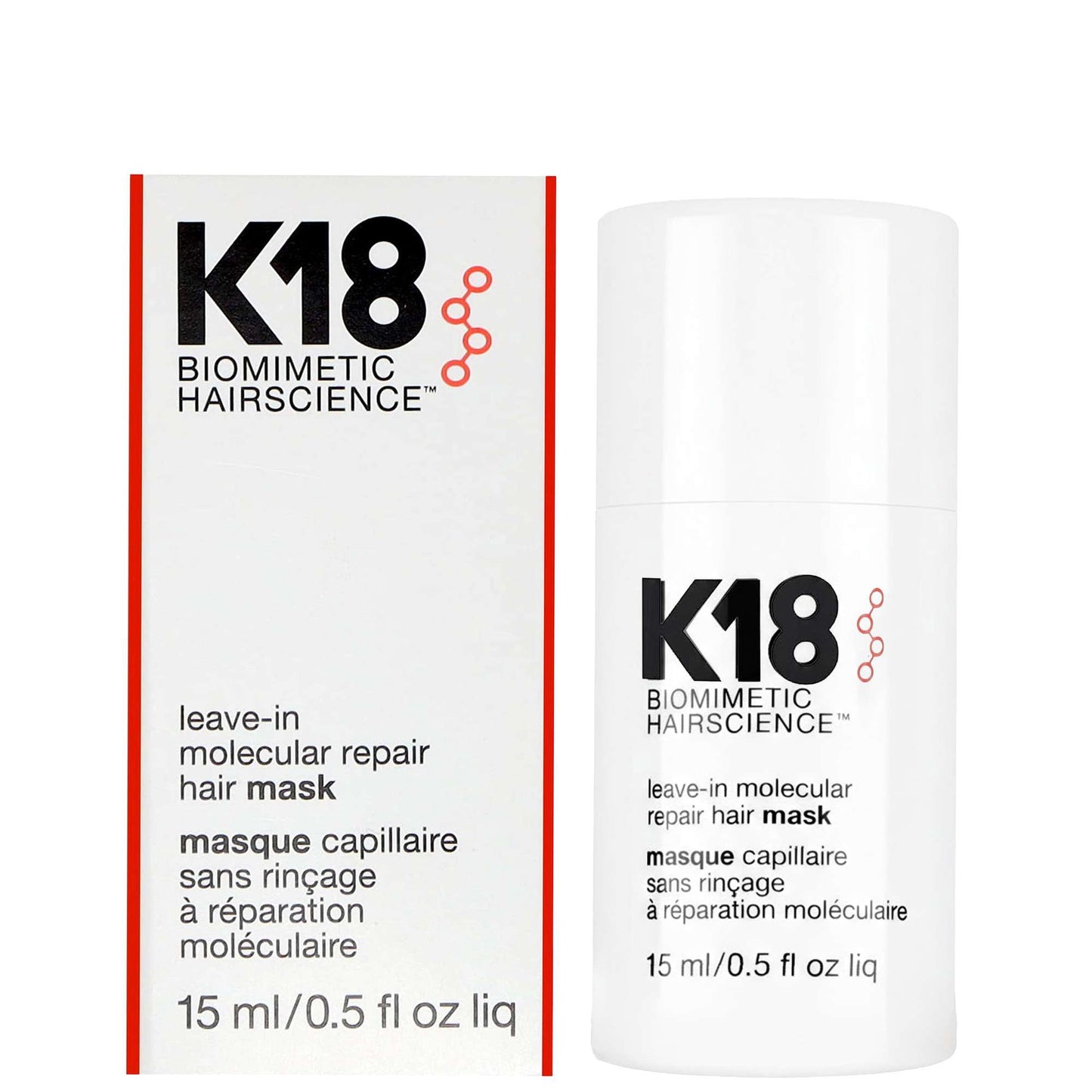 K18 Biomimetic Hairscience Leave-In Molecular Repair Hair Mask 15ml - Additional 2