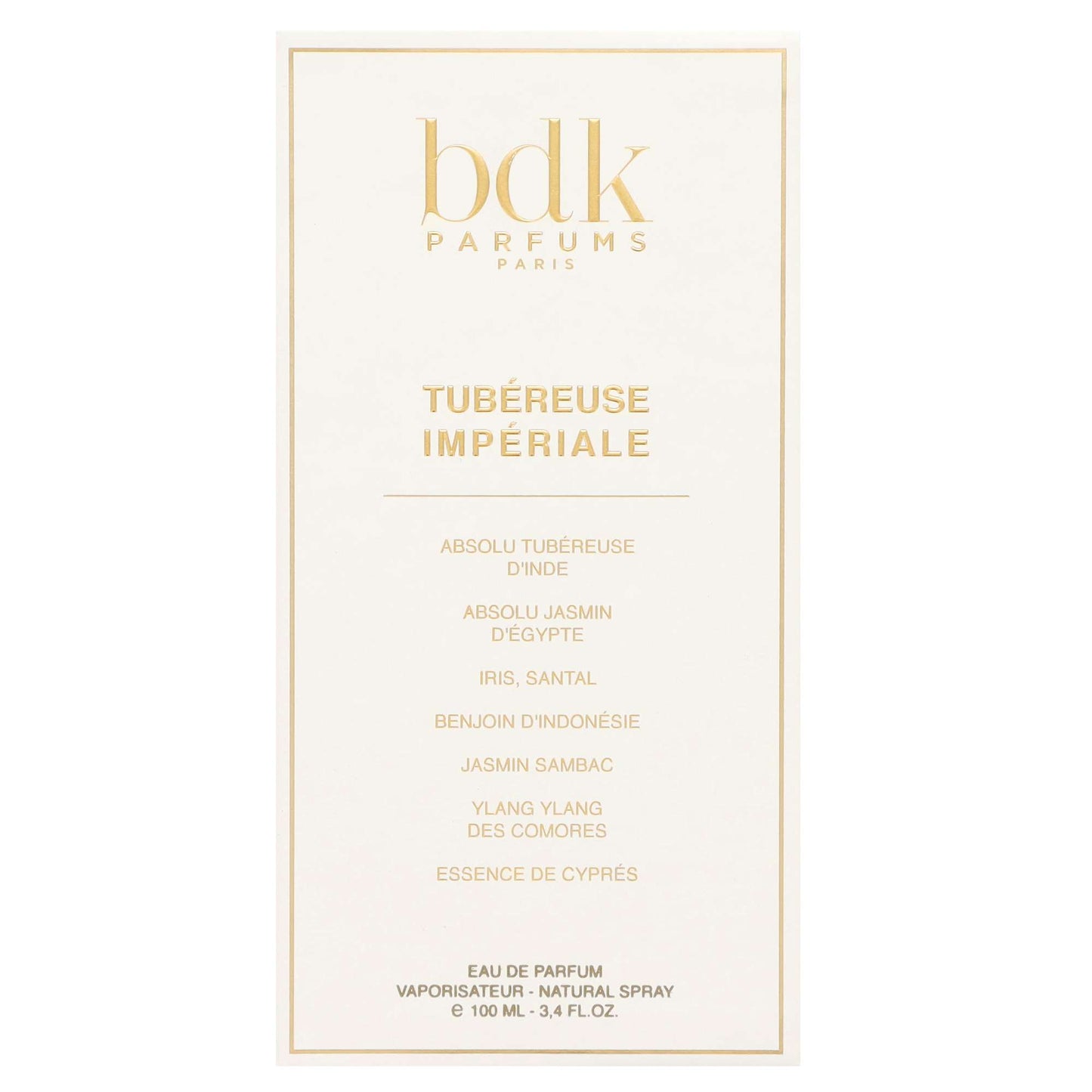 bdk Parfums Tubéreuse Impériale Eau de Parfum Spray 100ml - Additional 1