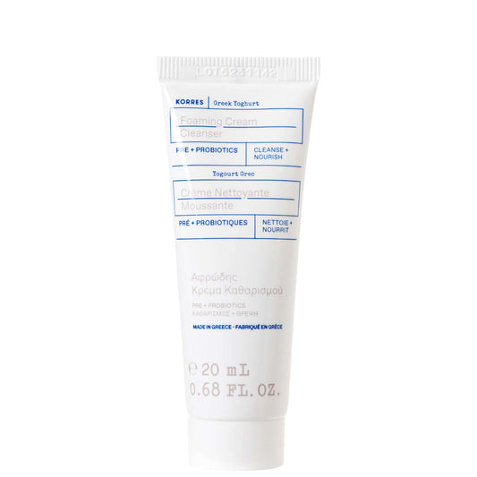 Free Gifts Korres Greek Yoghurt Foaming Cream Cleanser 20ml