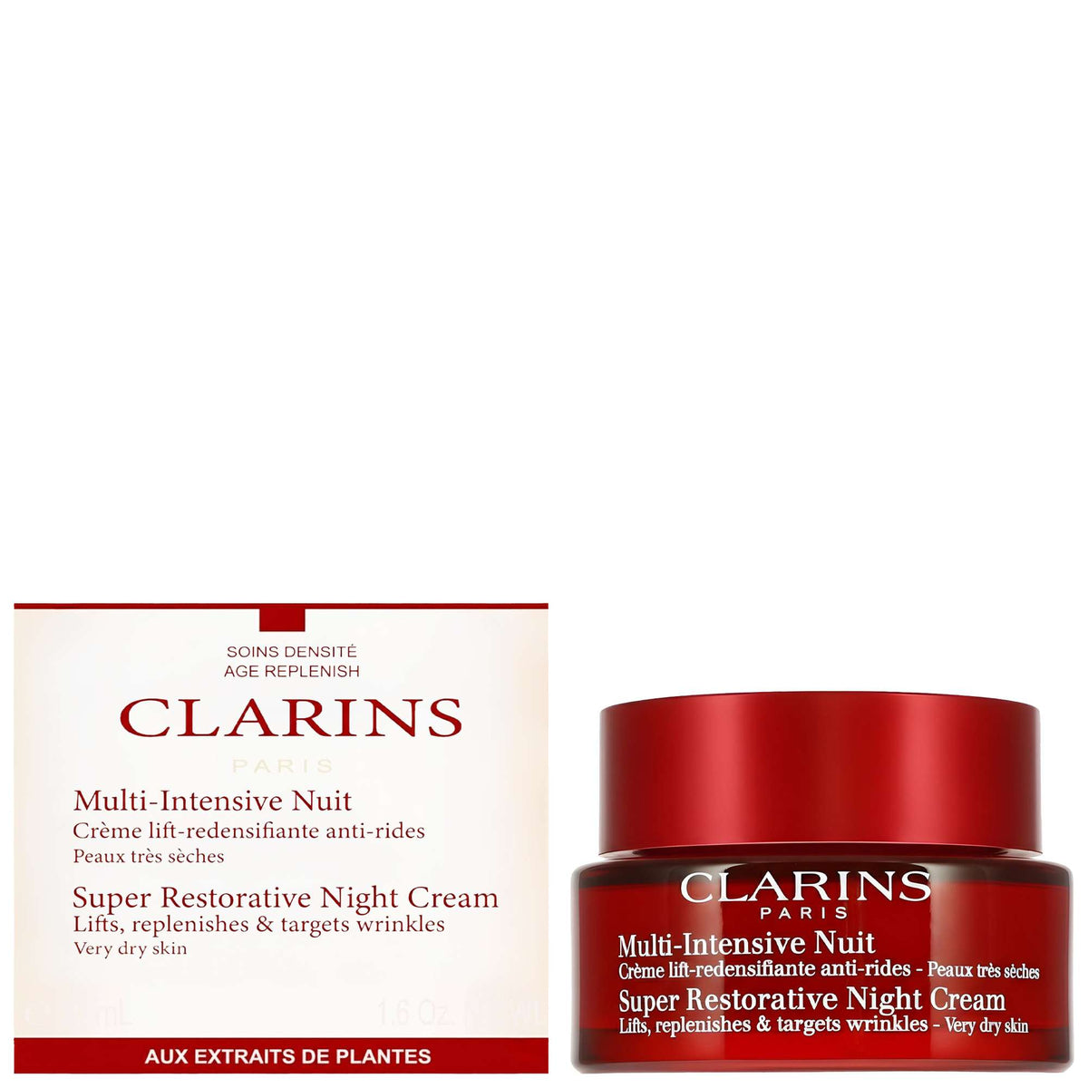 Clarins Super Restorative Night Cream for Very Dry Skin 50ml / 1.6 fl.oz. - Additional 2