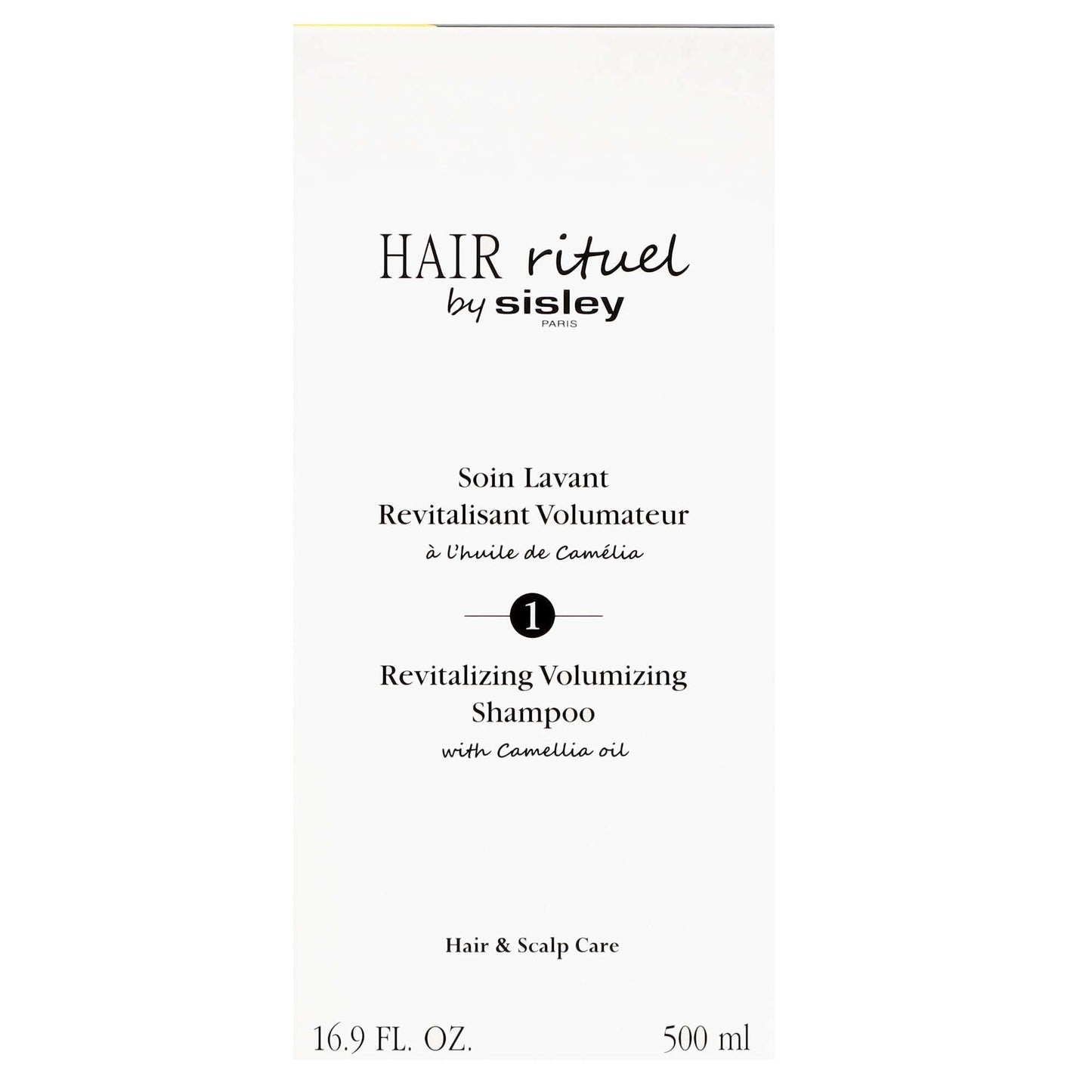 Hair Rituel by Sisley Cleansing & Detangling Revitalizing Volumizing Shampoo With Camellia Oil 500ml - Additional 1
