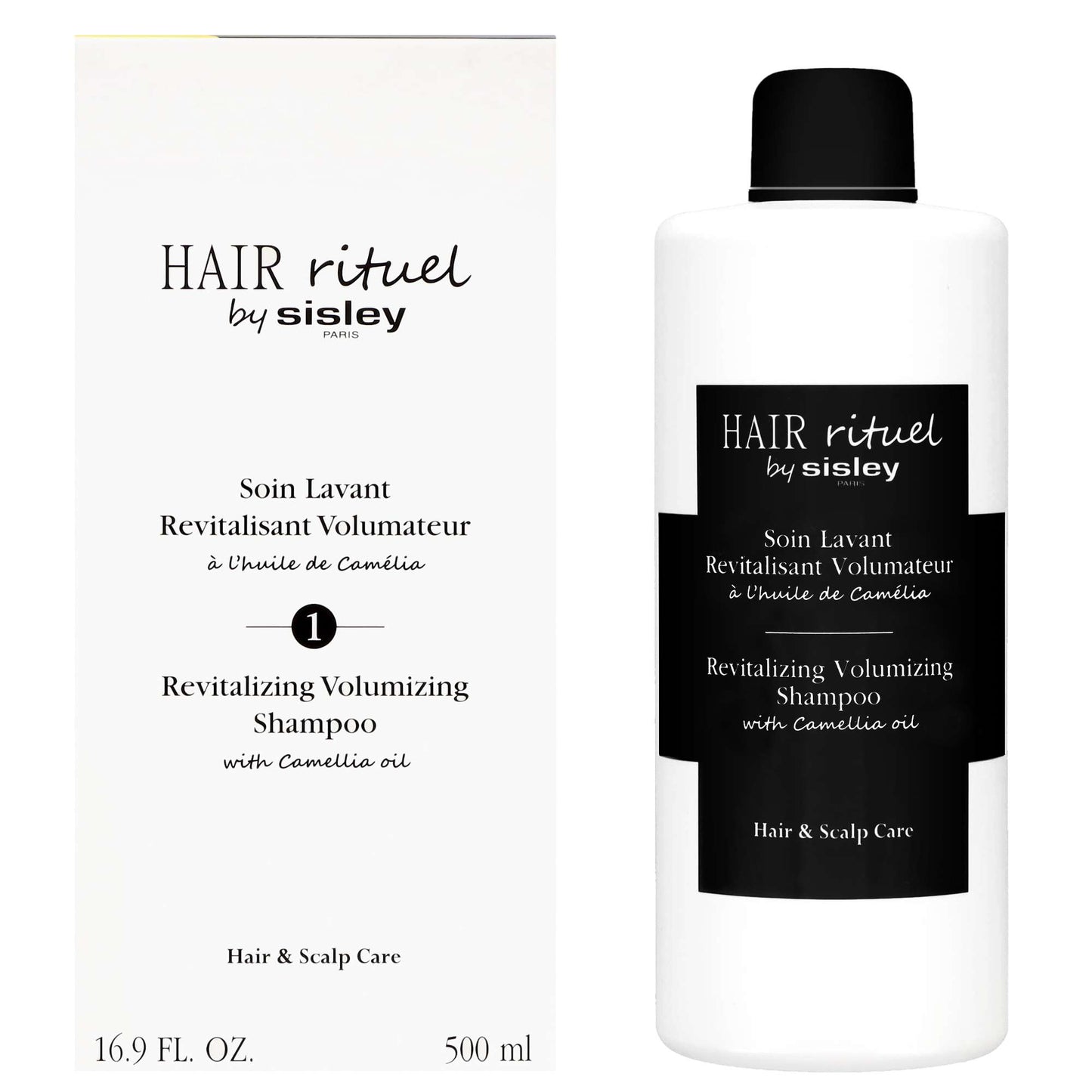 Hair Rituel by Sisley Cleansing & Detangling Revitalizing Volumizing Shampoo With Camellia Oil 500ml - Additional 2