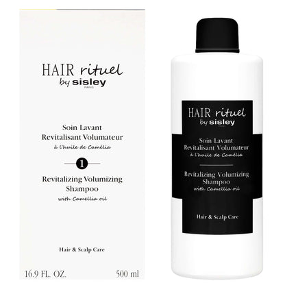 Hair Rituel by Sisley Cleansing & Detangling Revitalizing Volumizing Shampoo With Camellia Oil 500ml - Additional 2