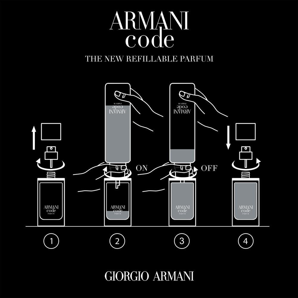 Armani Code Parfum Pour Homme Parfum Refill 150ml - Additional 1