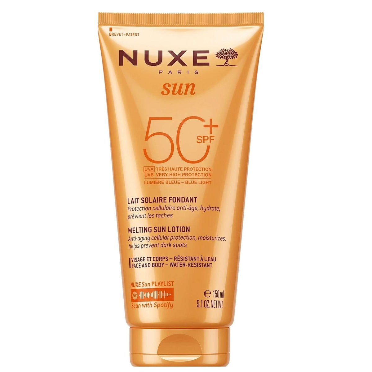 Nuxe  Melting Lotion High Protection SPF50 150ml