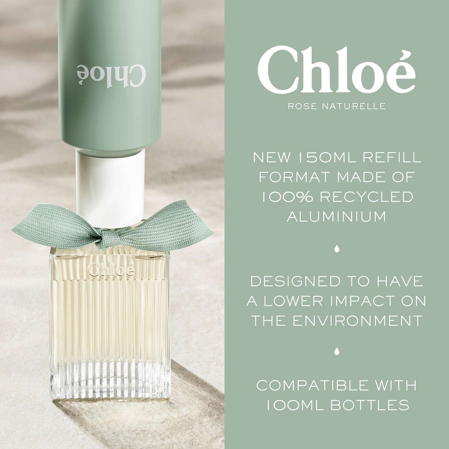 Chloé Rose Naturelle Eau de Parfum Refill 150ml - Additional 3