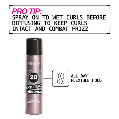 Redken Hairspray Anti-Frizz Hairspray 250ml - Additional 3