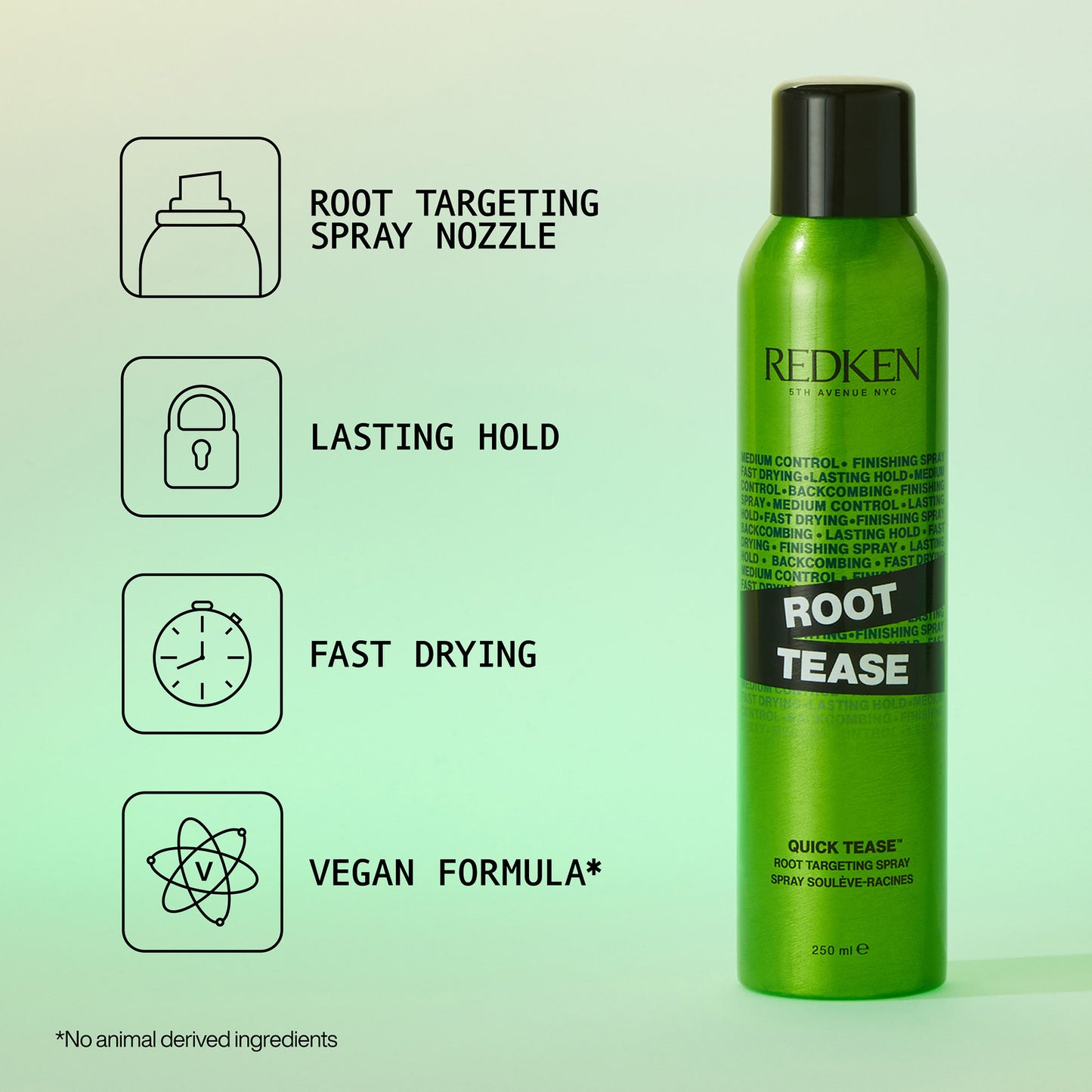 Redken Hairspray Root Tease 250ml - Additional 2