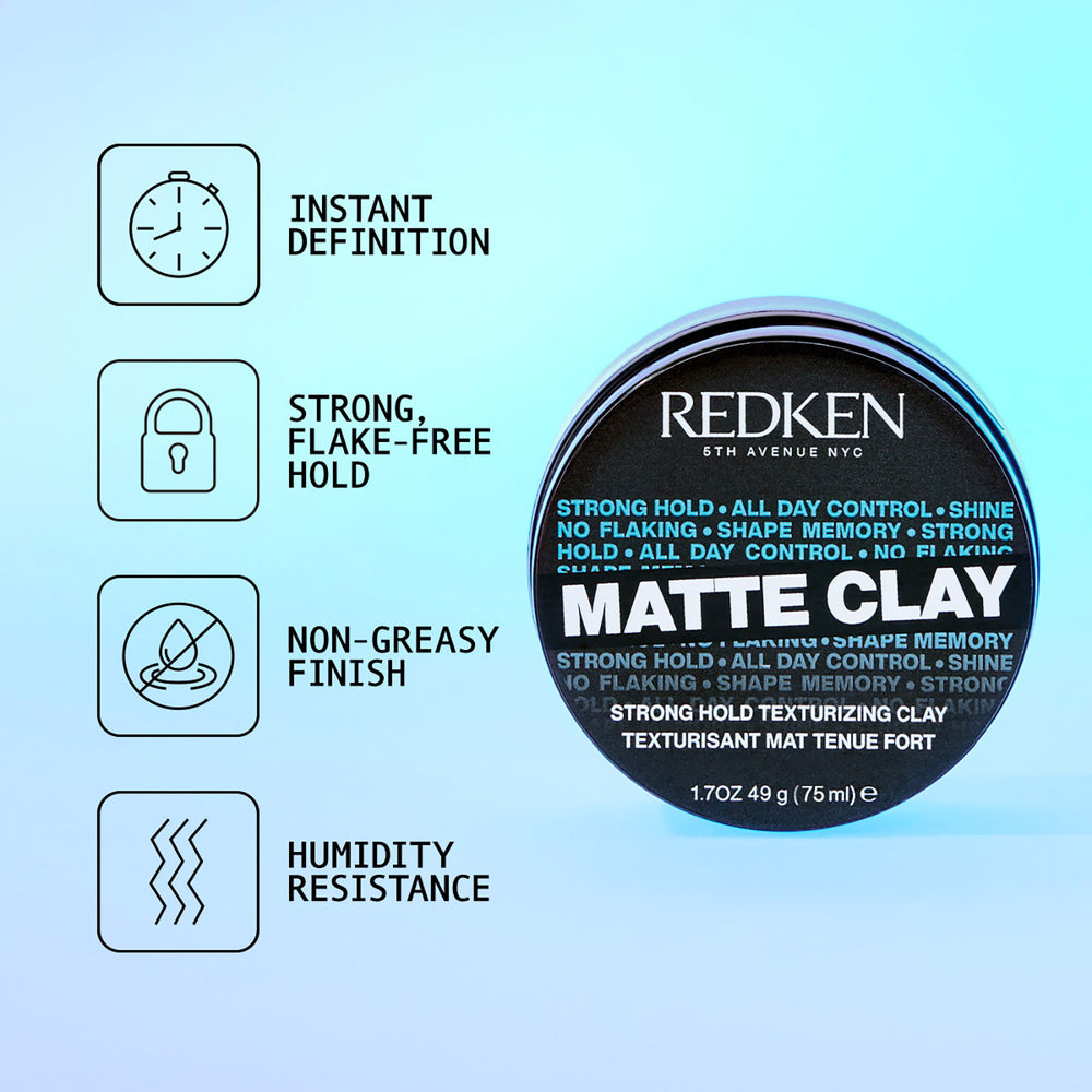 Redken Styling Matte Clay 75ml - Additional 2