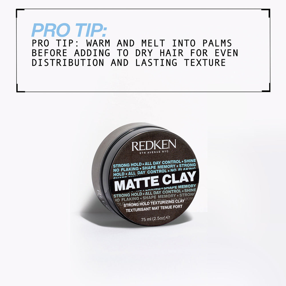 Redken Styling Matte Clay 75ml - Additional 3