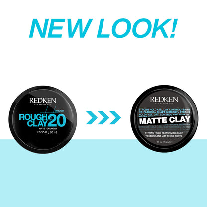Redken Styling Matte Clay 75ml - Additional 4