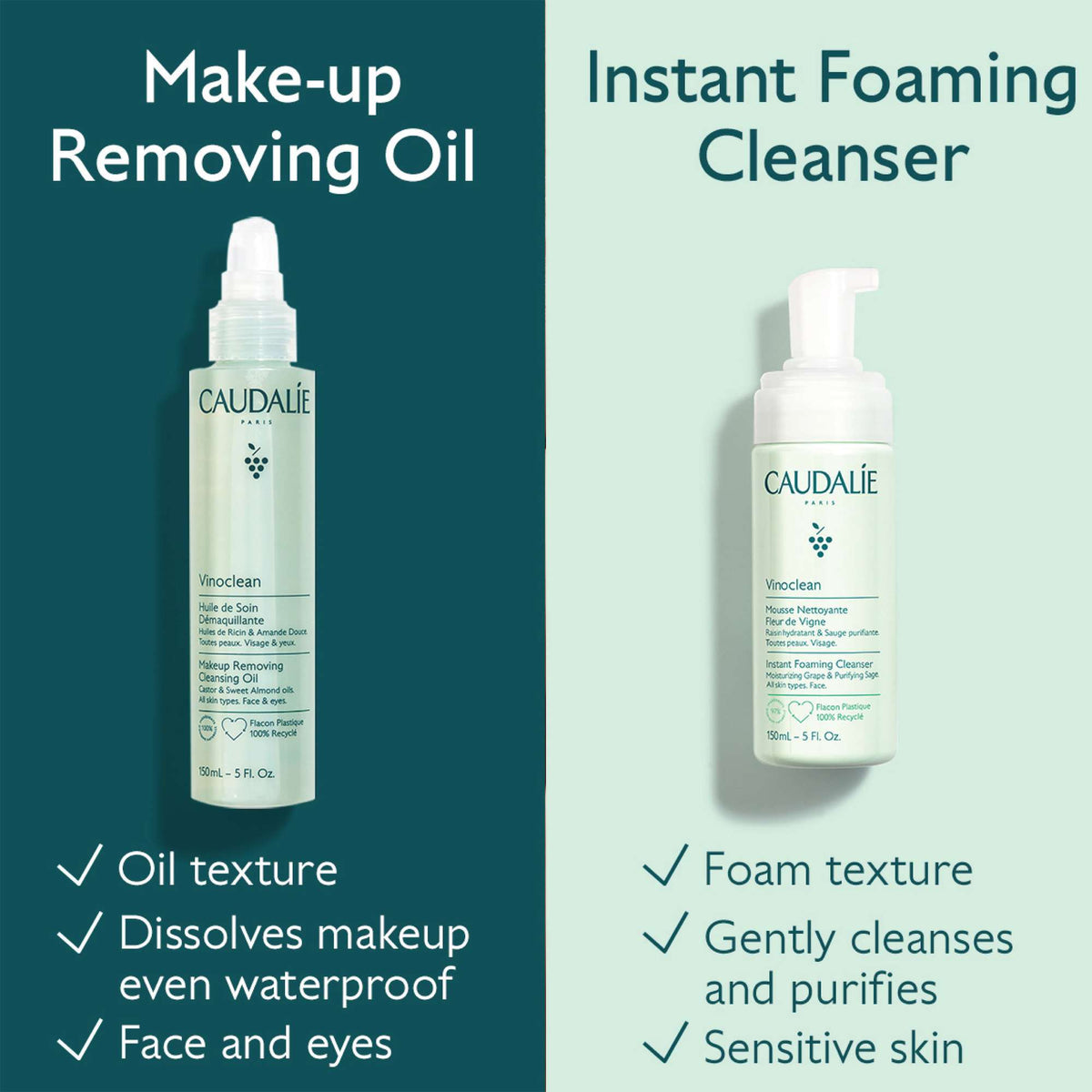 Caudalie Vinoclean Makeup Removing Cleansing Oil 75ml - Additional 4