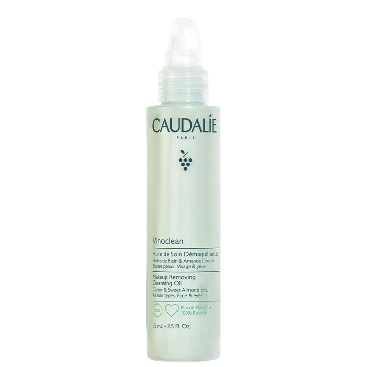 Caudalie Vinoclean Makeup Removing Cleansing Oil 75ml