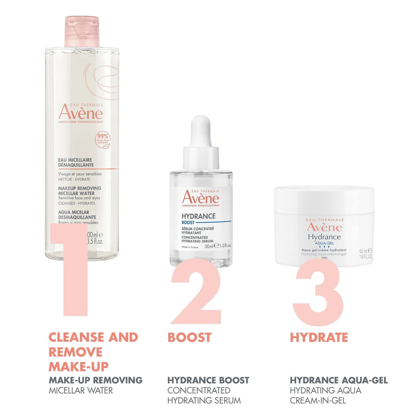 Avène Face Makeup Removing Micellar Water 400ml - Additional 3