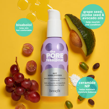 benefit Skincare The POREfessional Get Unblocked Pore-Clearing Makeup-Removing Cleansing Oil Mini 45ml - Additional 3