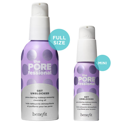 benefit Skincare The POREfessional Get Unblocked Pore-Clearing Makeup-Removing Cleansing Oil Mini 45ml - Additional 4