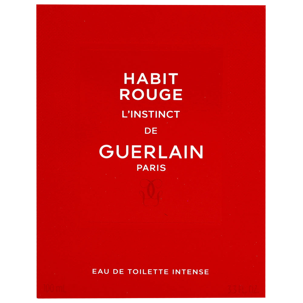 Guerlain Habit Rouge L'Instinct Eau de Toilette Intense Spray 100ml / 3.3 fl.oz. - Additional 1