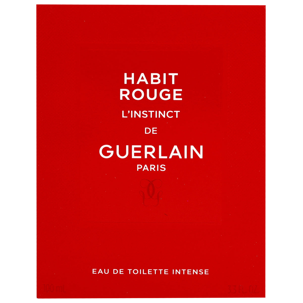 Guerlain Habit Rouge L'Instinct Eau de Toilette Intense Spray 100ml / 3.3 fl.oz. - Additional 1
