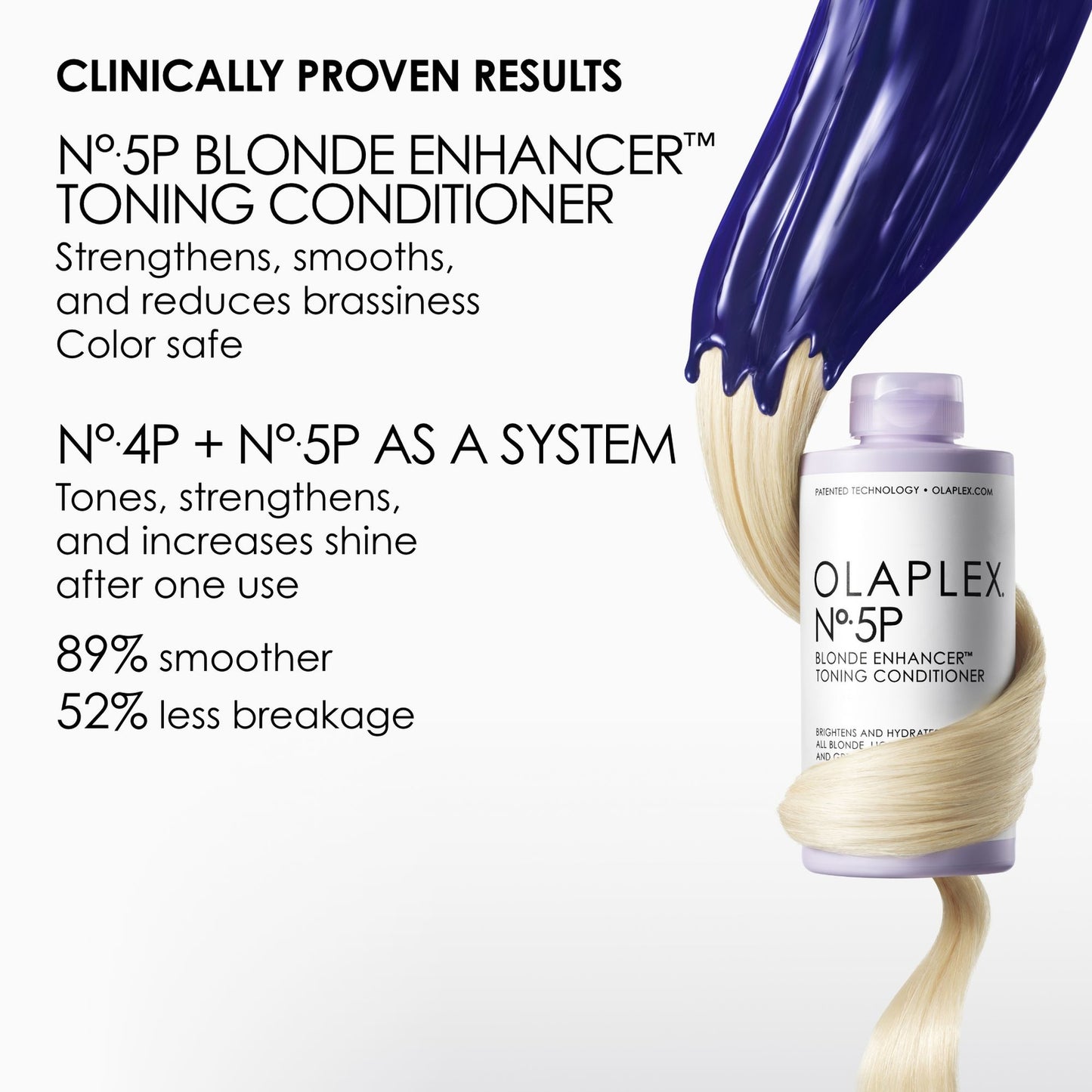 Olaplex Conditioner  No.5P Blonde Enhancer Toning Conditioner 250ml - Additional 4
