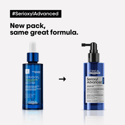 L'Oréal Professionnel SERIE EXPERT Serioxyl Advanced Denser Hair Serum for Thinning Hair 90ml - Additional 3