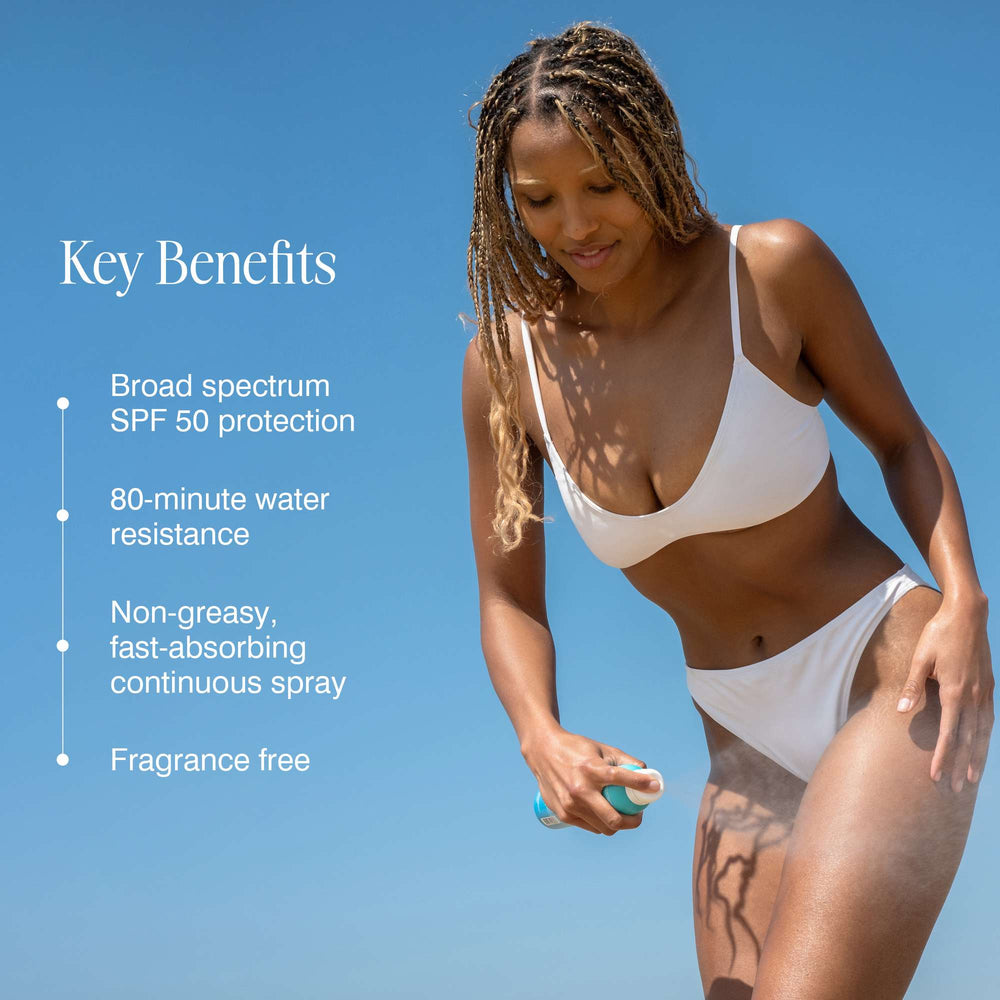 Coola Body Care Classic Body Sunscreen Spray SPF50 Fragrance-Free 177ml - Additional 1