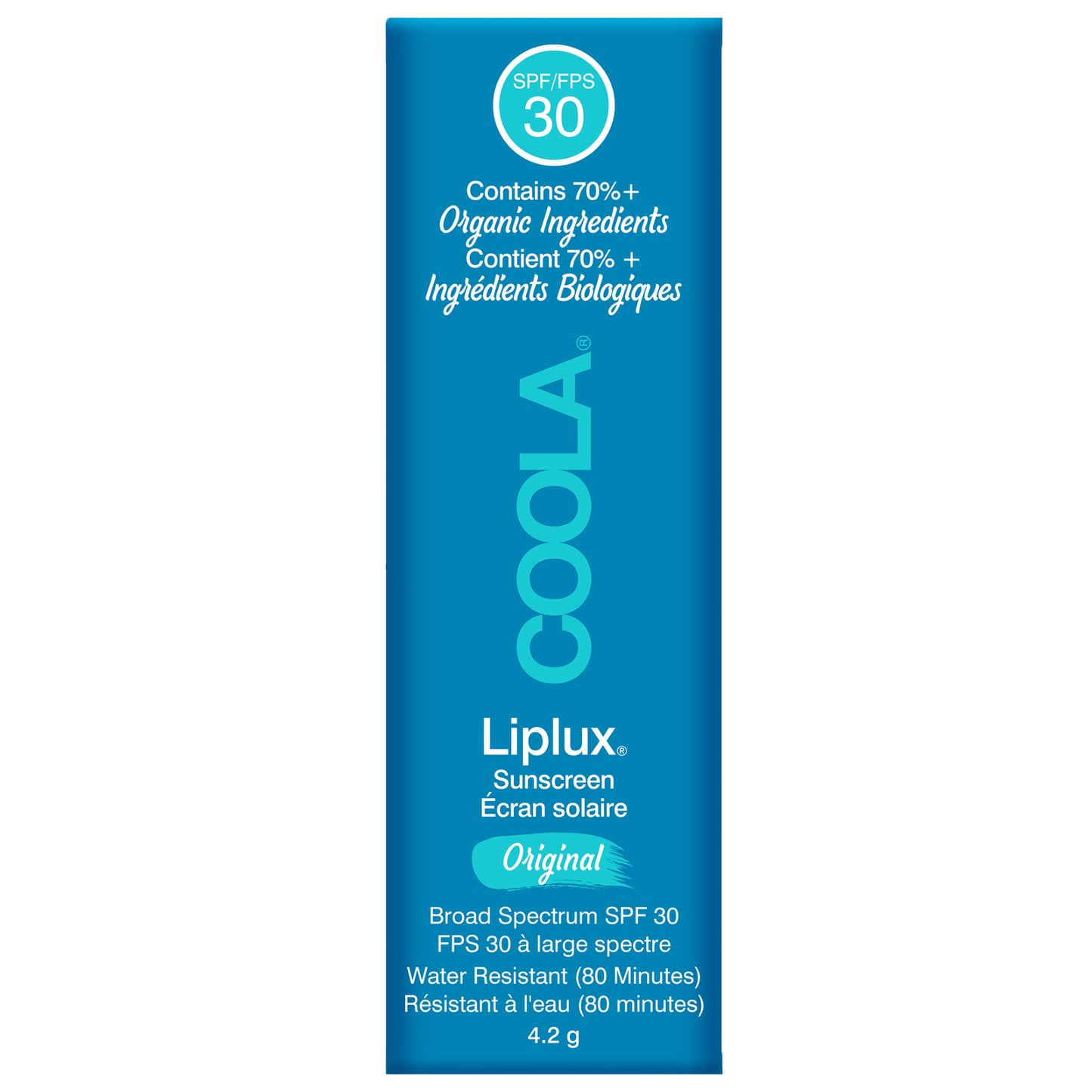 Coola Face Care Classic Liplux Lip Balm Sunscreen SPF30 Original 4.2ml - Additional 1