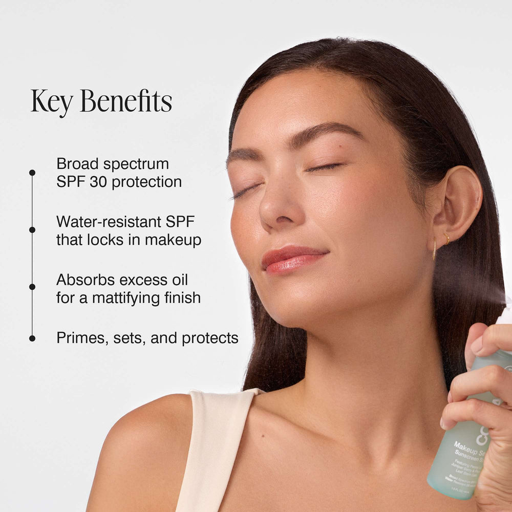 Coola Face Care Makeup Setting Sunscreen Spray SPF30 44ml - Additional 3