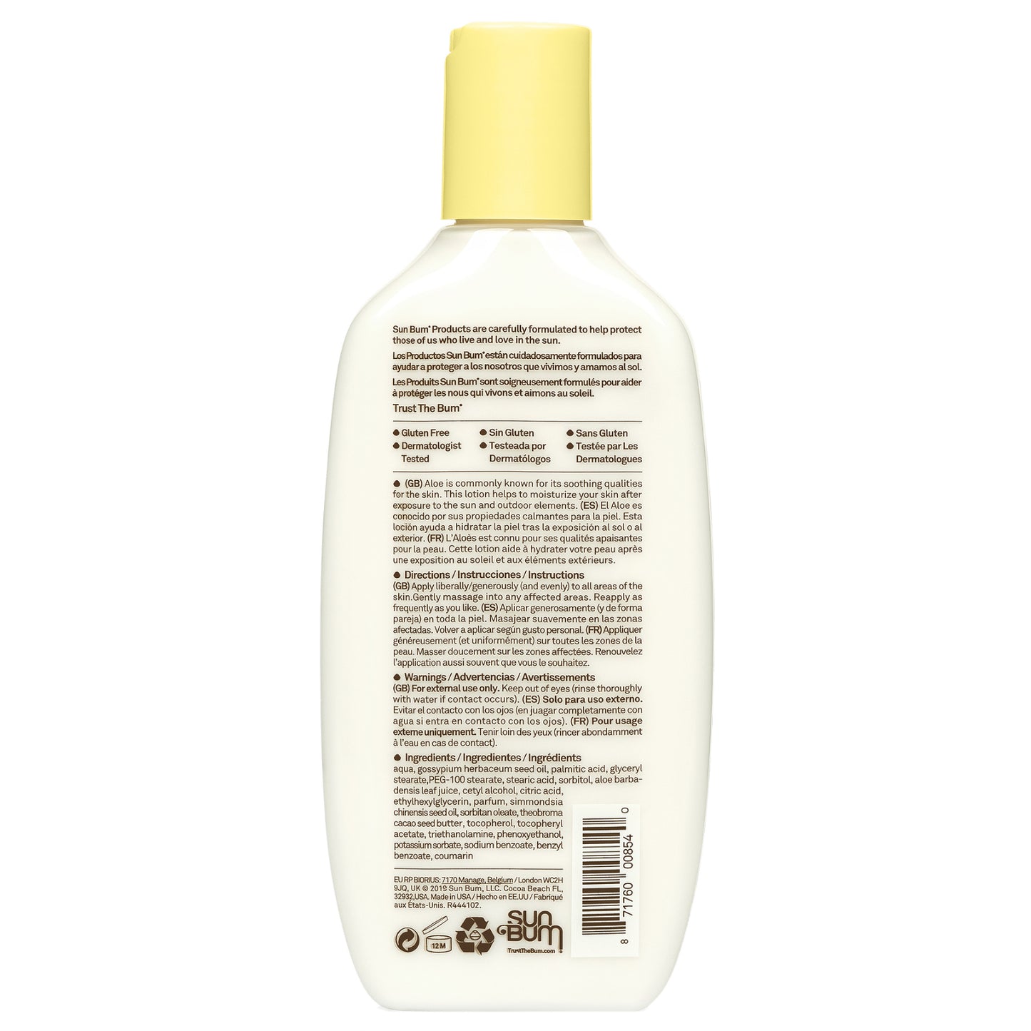 Sun Bum Sun Care After Sun Cool Down Lotion 237ml - Additional 1