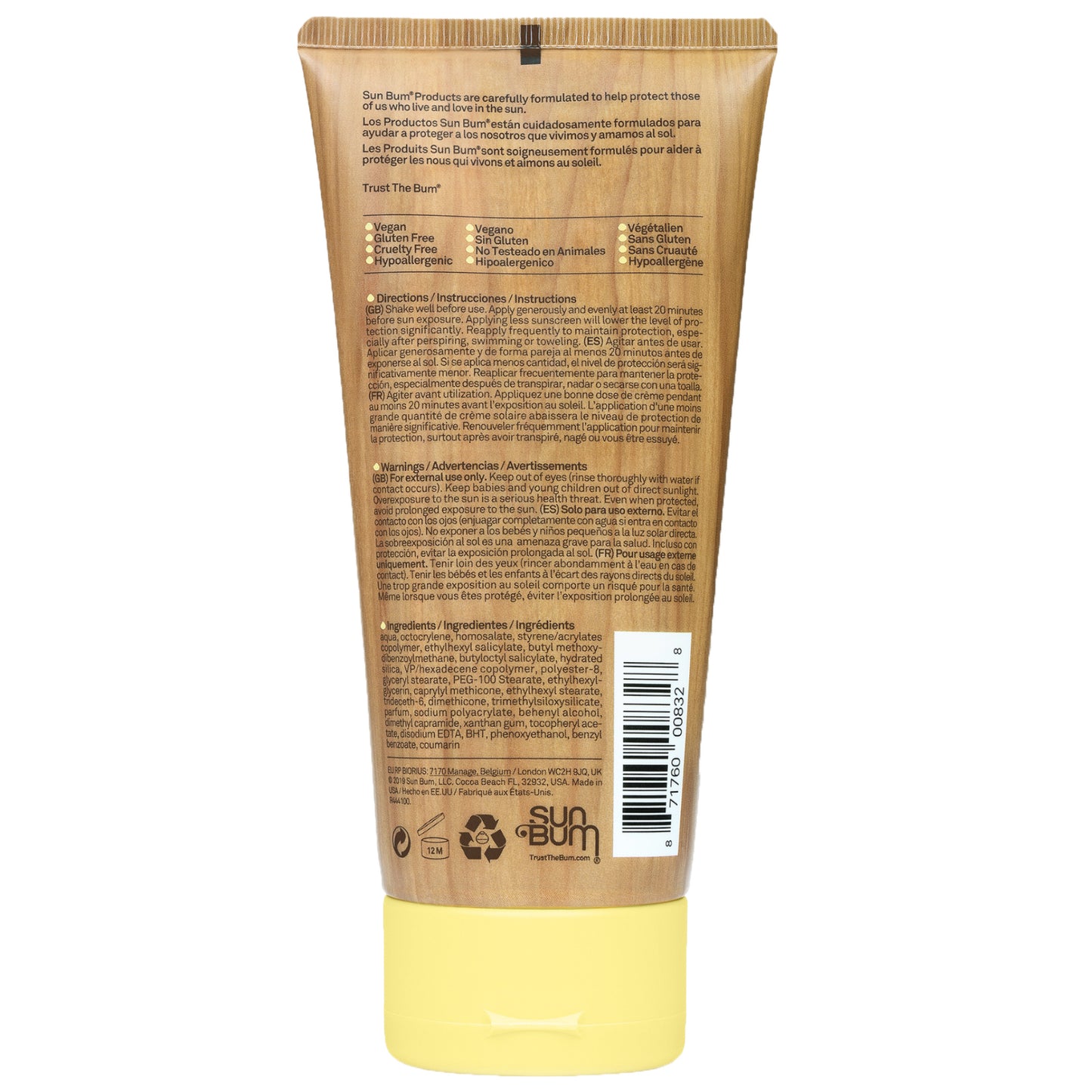 Sun Bum Sun Care Original SPF50 Sunscreen Lotion 177ml - Additional 1
