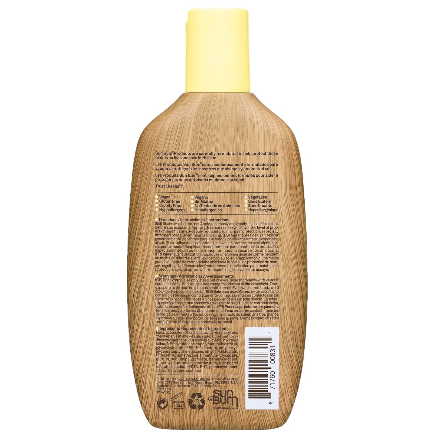 Sun Bum Sun Care Original SPF50 Sunscreen Lotion 237ml - Additional 1