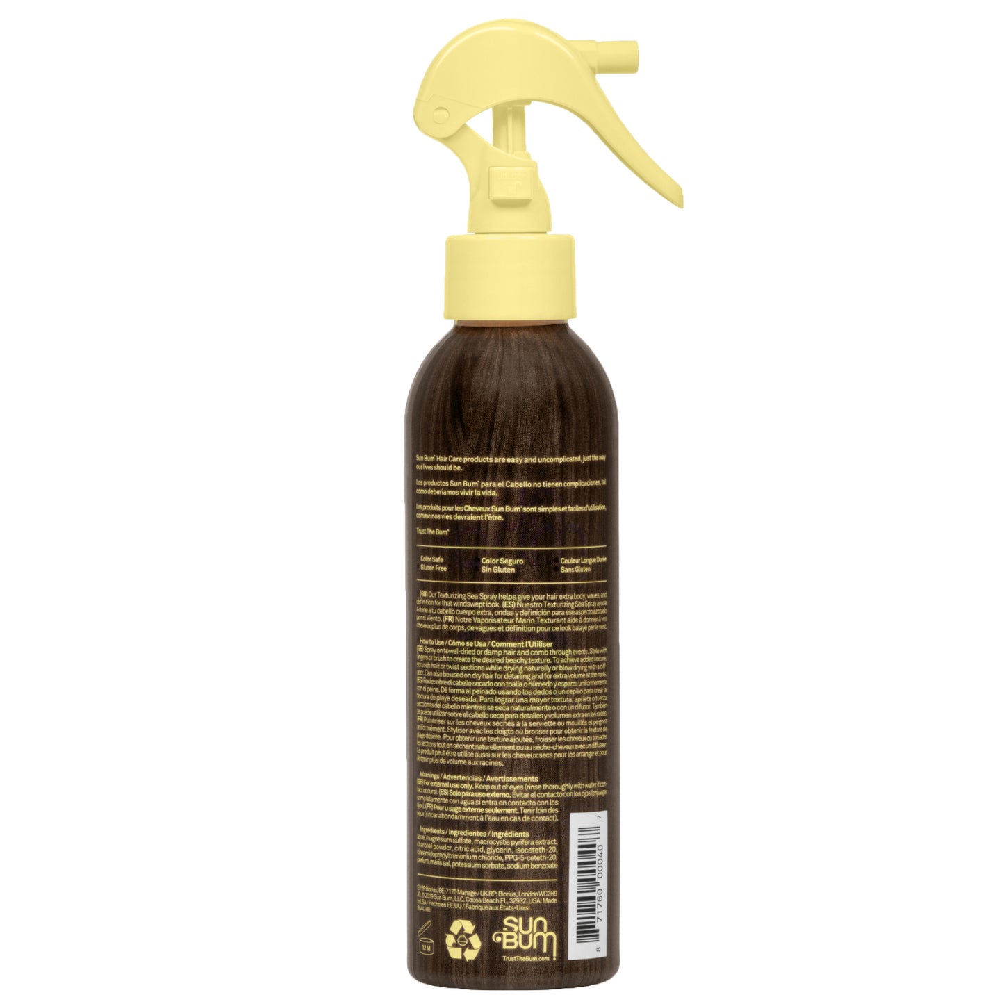 Sun Bum Hair Care Texturizing Sea Spray 177ml - Additional 1