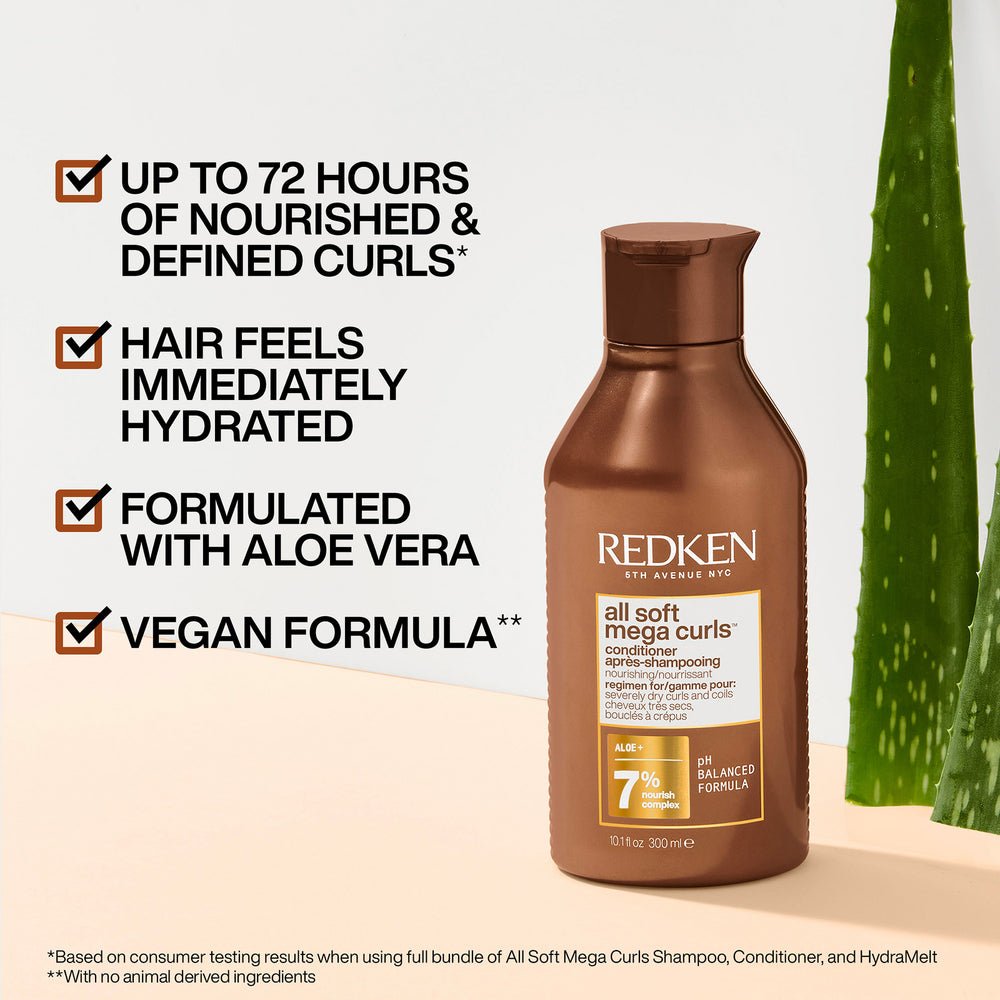 Redken All Soft Mega Curls Conditioner 300ml - Additional 1