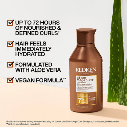 Redken All Soft Mega Curls Conditioner 300ml - Additional 1