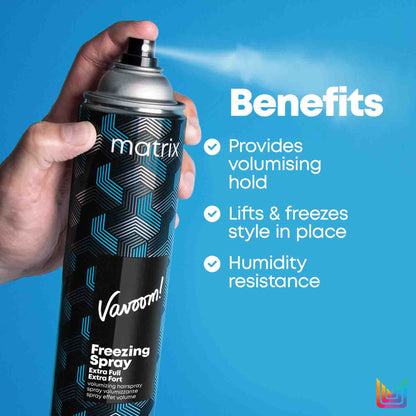 Matrix Vavoom Freeze Spray Extra Full Volumising Hairspray 500ml - Additional 2