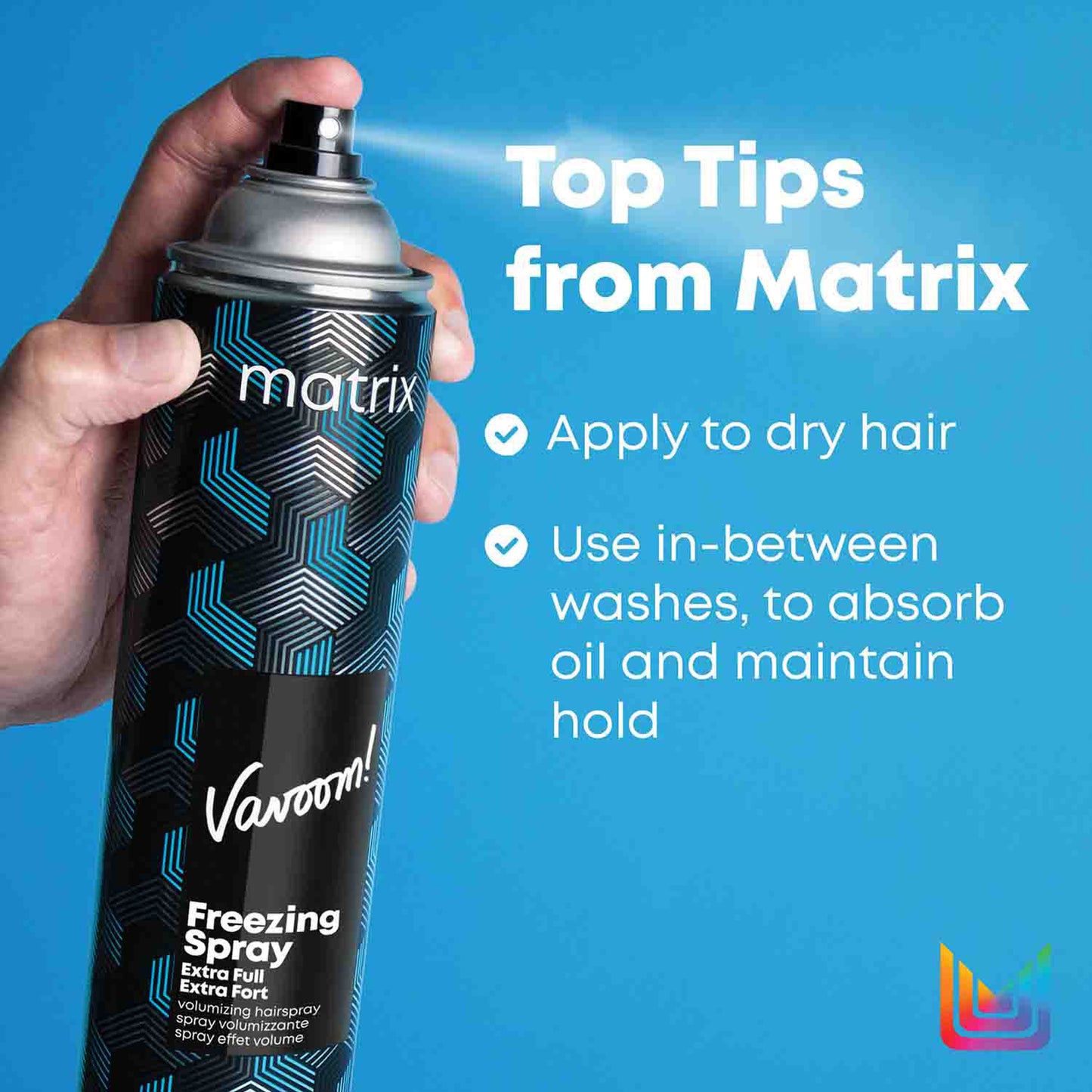 Matrix Vavoom Freeze Spray Extra Full Volumising Hairspray 500ml - Additional 3