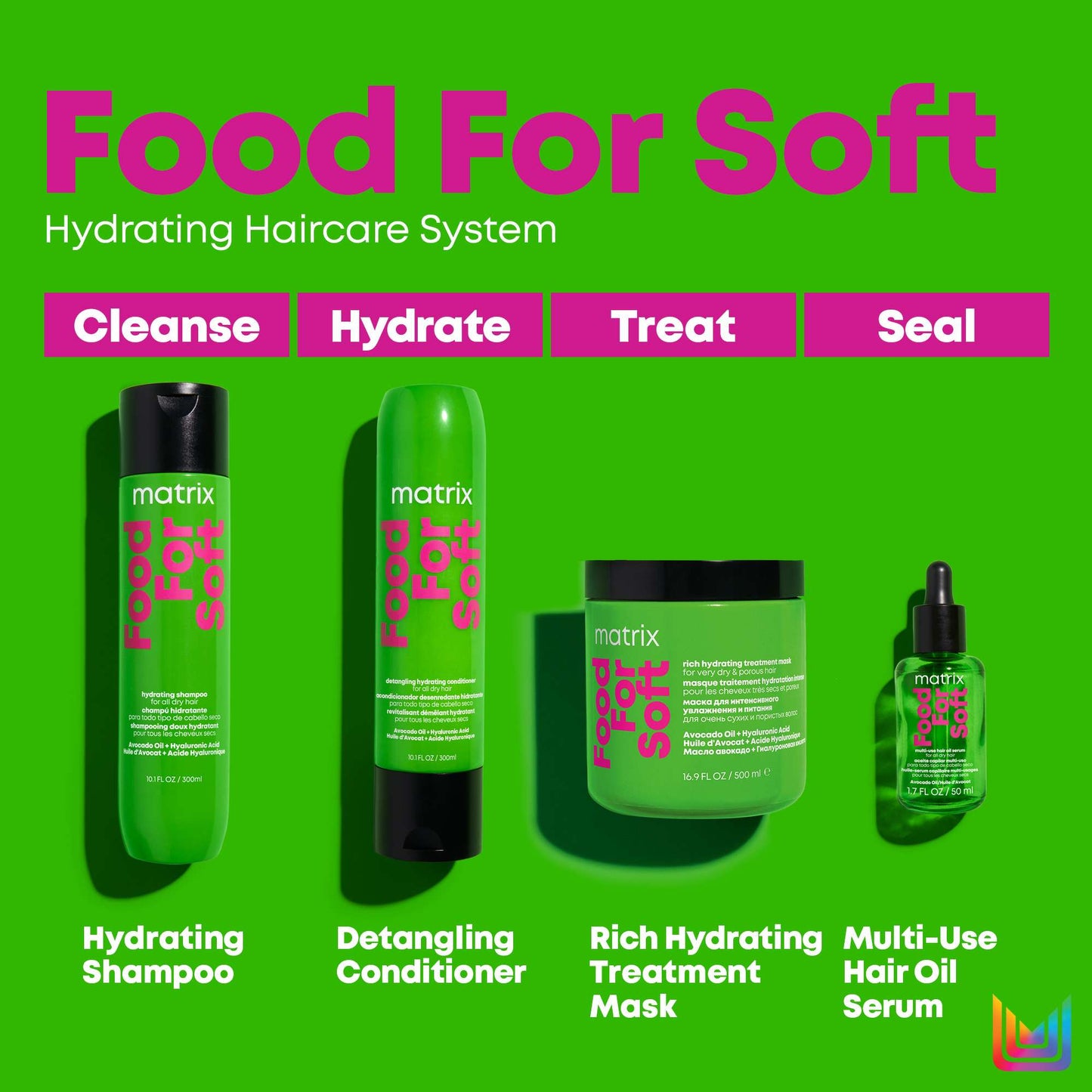 Matrix Food For Soft Detangling Hydrating Conditioner for Dry Hair 1000ml - Additional 7