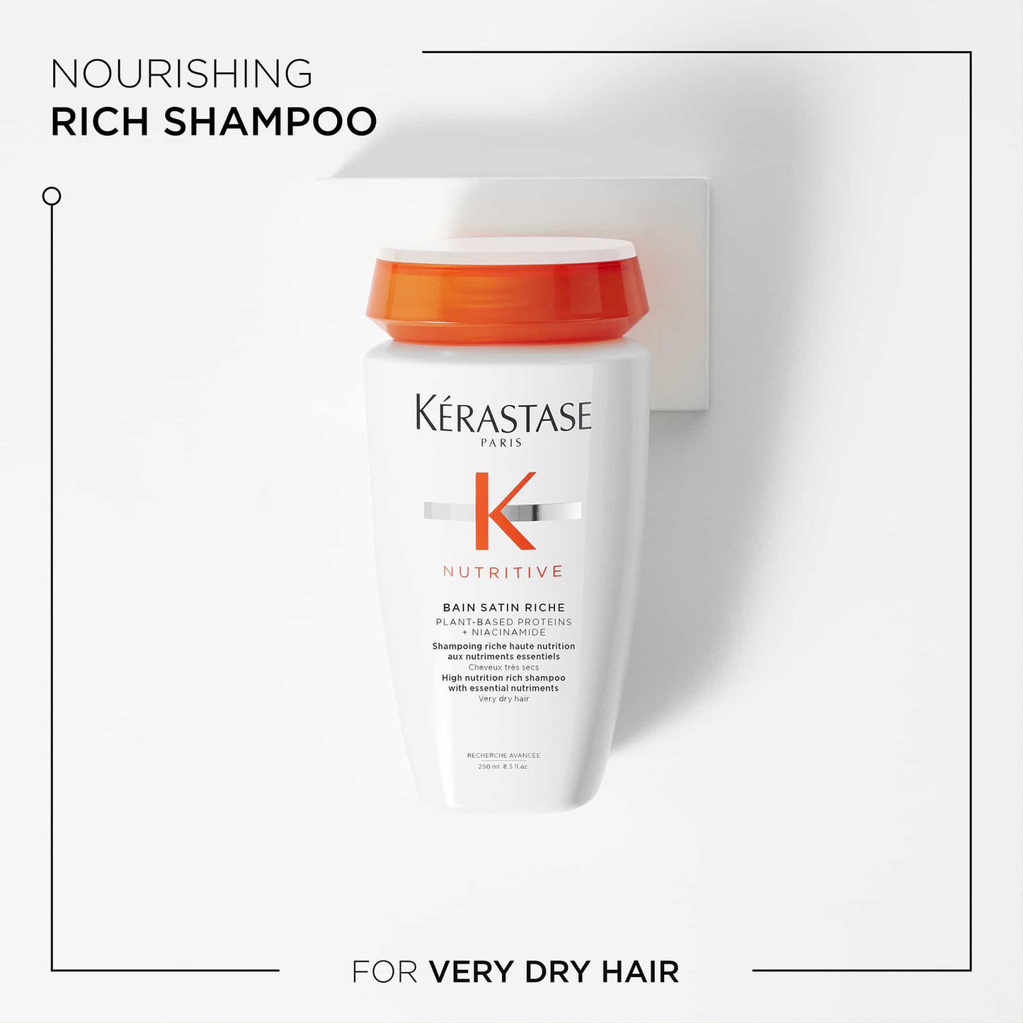 Kérastase Nutritive Bain Satin Riche: High Nutrition Rich Shampoo 250ml - Additional 1