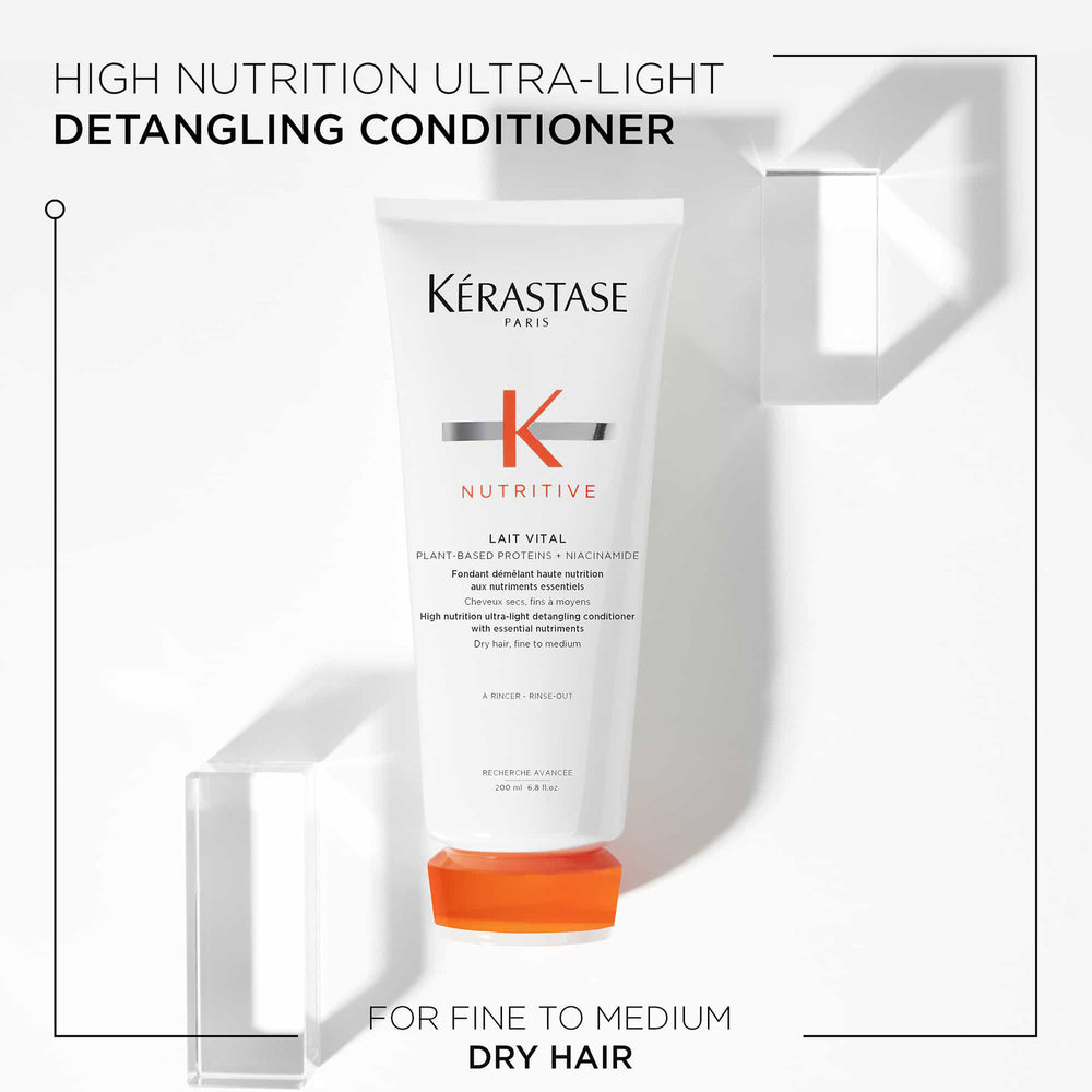 Kérastase Nutritive Lait Vital: High Nutrition Ultra-Light Detangling Conditioner 200ml - Additional 1