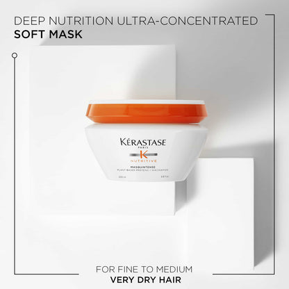 Kérastase Nutritive Masquintense: Intensely Nourishing Soft Hair Mask 200ml - Additional 1