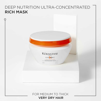 Kérastase Nutritive Masquintense Riche: Intensely Nourishing Rich Hair Mask 200ml - Additional 1