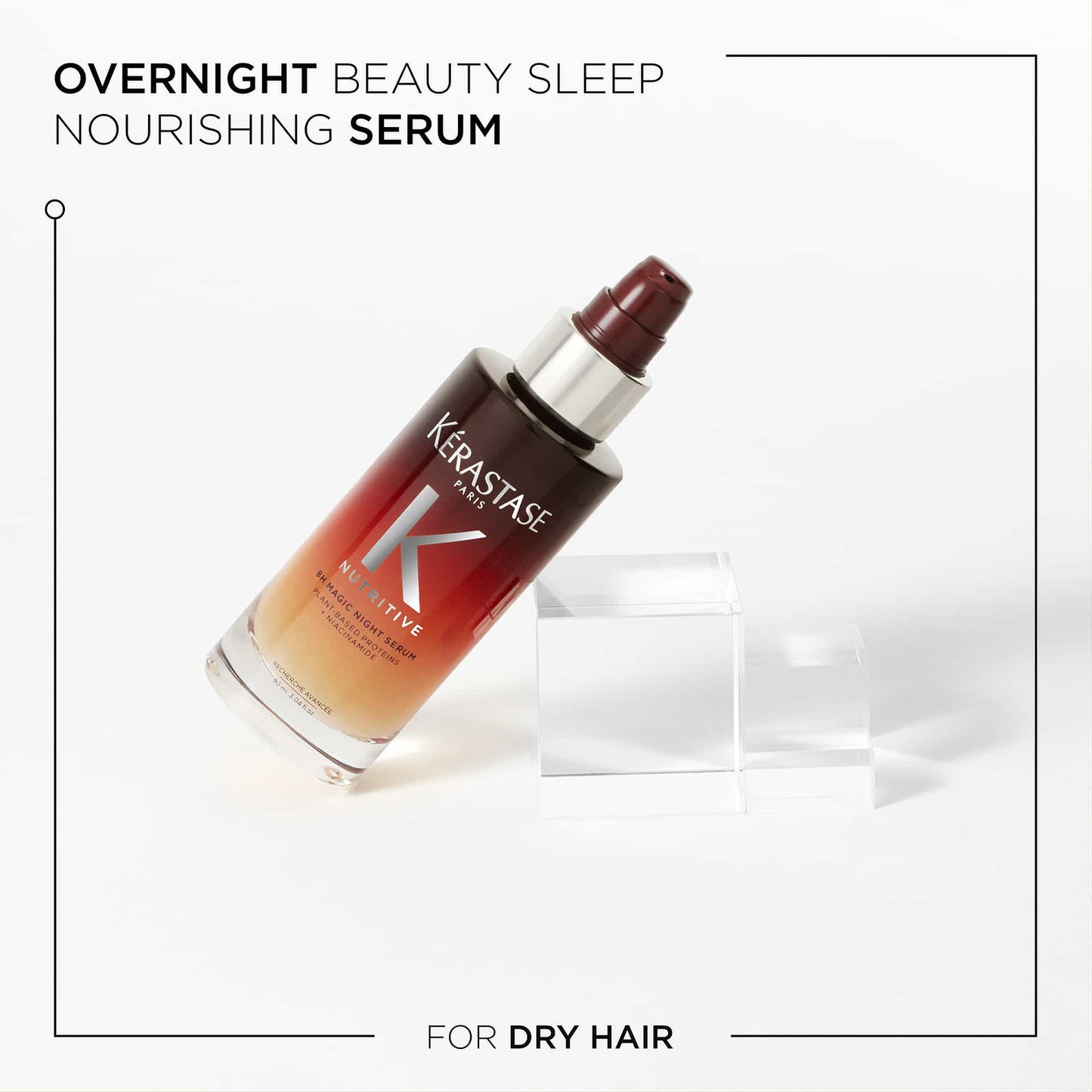 Kérastase Nutritive 8H Magic Night Serum With Niacinamide For Dry Hair 90ml - Additional 1