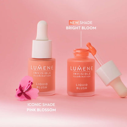 Lumene Invisible Illumination Liquid Blush Bright Bloom 15ml - Additional 4