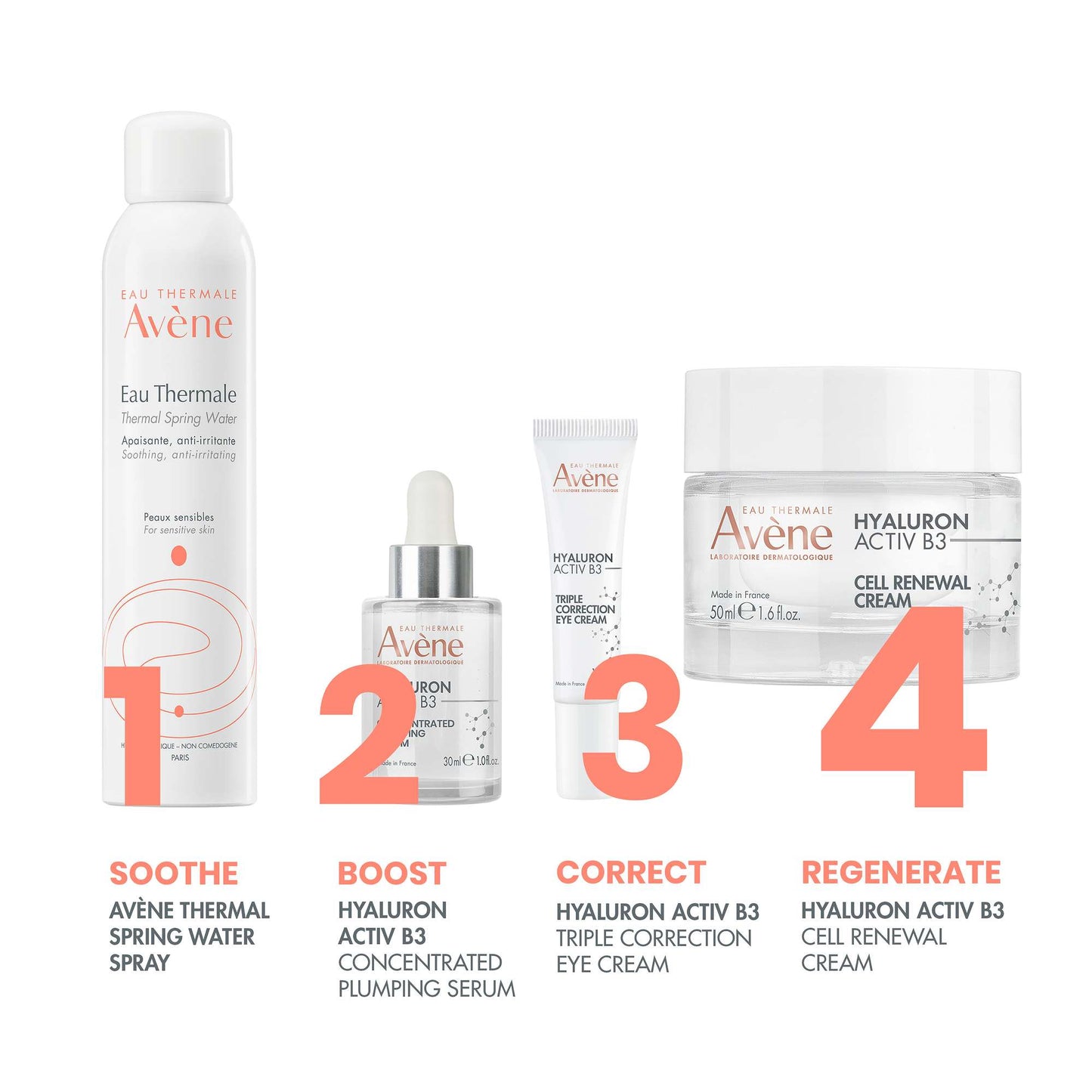 Avène Face Hyaluron Activ B3 Cell Renewal Cream 50ml - Additional 5